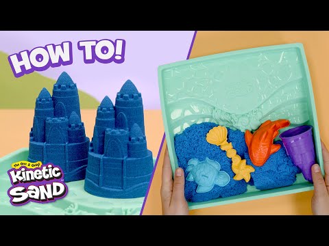 Набор песка для детского творчества Kinetic Sand V2 Замок из песка фиолетовый 454 г (71402)