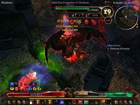 [v1.0.5.1]Grim Dawn  - Purifier 2h Rifle - Terminator ~10:30 min 150-170