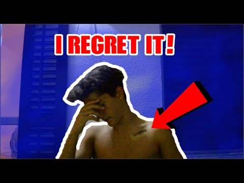 I GOT A TATTOO AND PIERCED MY EAR AT AGE 15!!