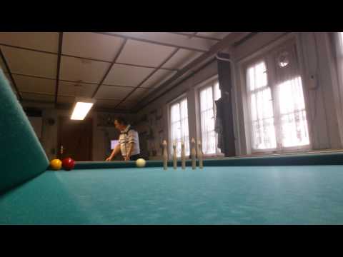 Billardkegeln Trickshots