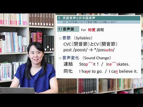 欧米言語文化学科 京都府立大学文学部欧米言語文化学科　細越響子准教授（英語教育学）模擬講義　「英語リスニングの理解と学習―英語教育学入門」