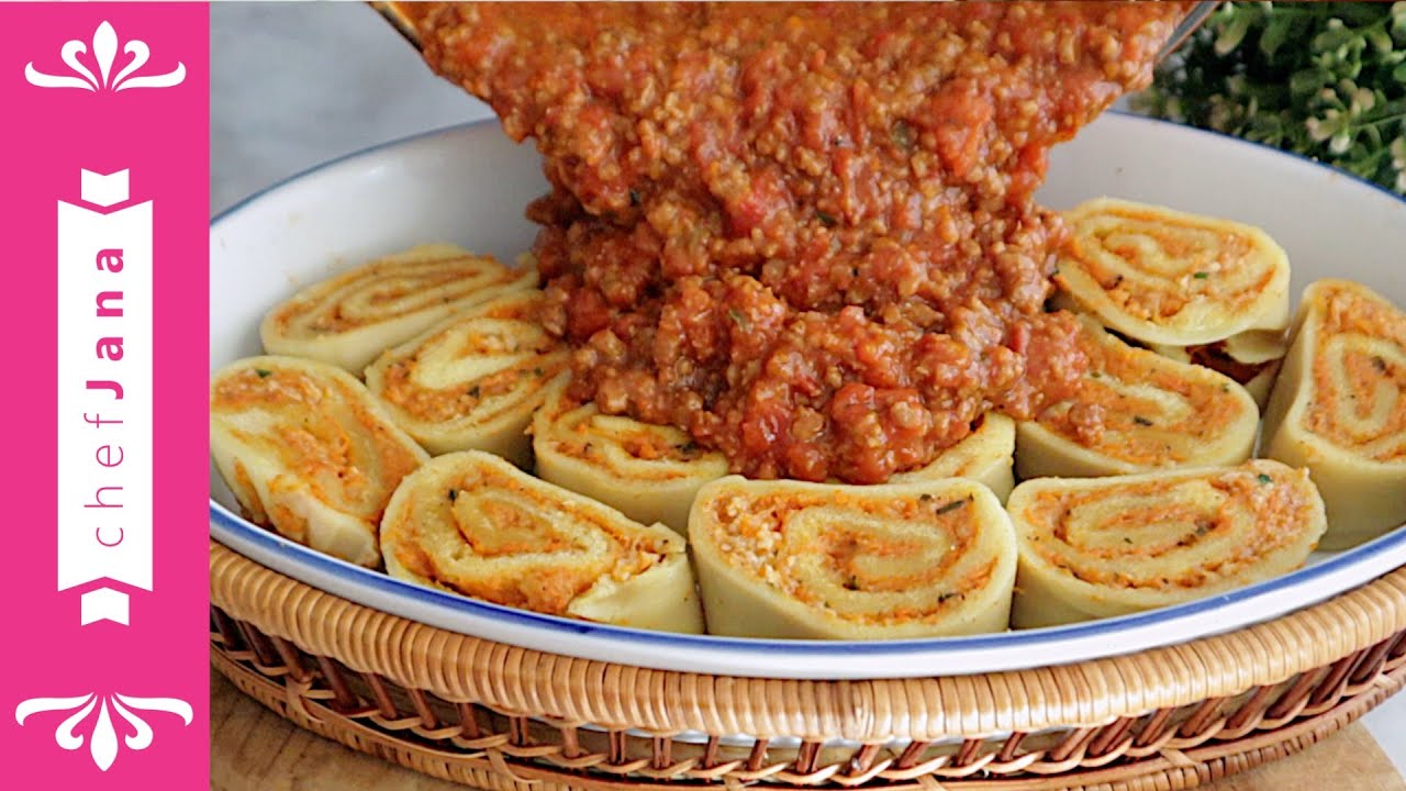 Pumpkin Pasta With Vegan Bolognese Sauce! Italian-Brazilian Recipe - YouTube