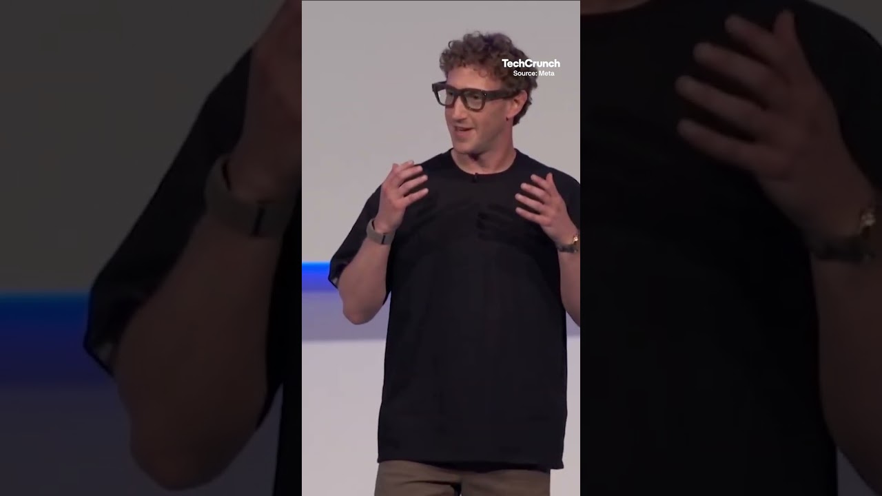 Zuckerberg reveals Meta Ray-Ban Display, with neural band controls