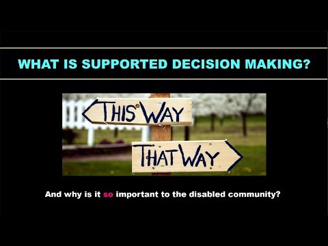 Cover art for: What Is Supported Decision Making?