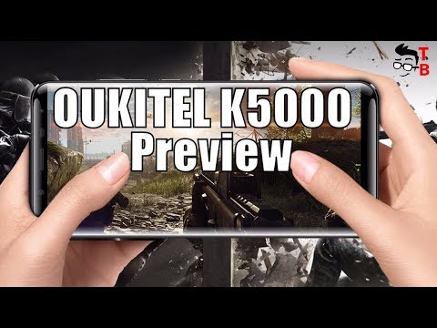 OUKITEL K5000 Preview and Hands-on: 5000mAh, 21MP selfie & 18:9 Display
