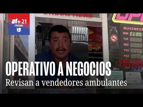 Operation at street food businesses in Kern