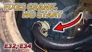 E32 / E34 Fuel Pump Replacement Walkthrough
