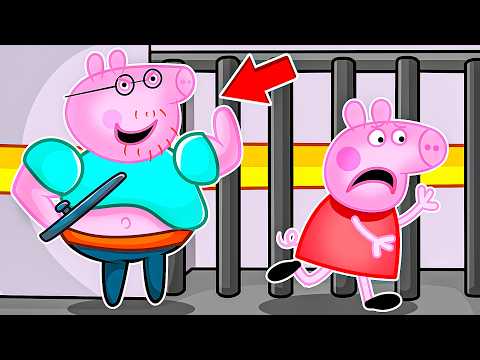 Escape DADDY PIG’S PRISON RUN In Roblox!