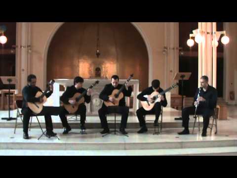 Tau Quartet and Luca Luciano play Debussyana by Garoto