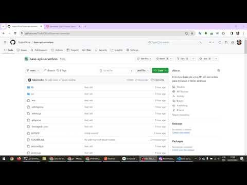 Estrutura base de uma API em Serverless