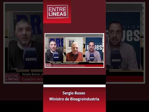 Sergio Busso, Ministro de Bioagroindustria