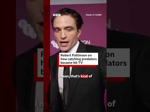 Actor Robert Pattinson on new movie Primetime and how catching predators became hit TV. #BBCNews