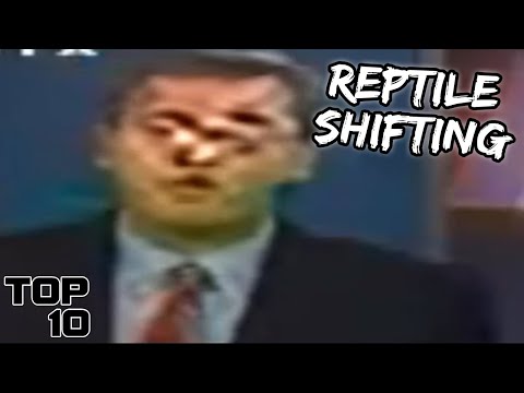 Top 10 REAL Shapeshifters Caught Changing Live On Camera - Part 2