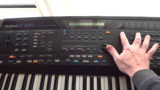 Video thumbnail for Roland E-86 by Miguel Leitão
