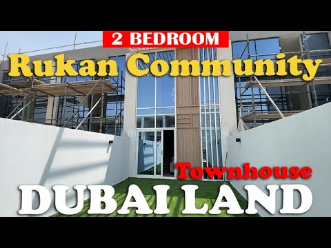 Inside 2 bedroom Loft Villa in Rukan Community Dubai Land