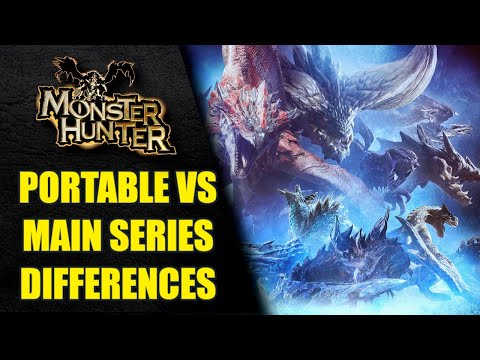 The Differences Between the Main and Portable Series Monster Hunter Games - Heavy Wings