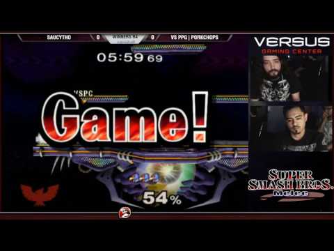 VS Weekly 02/19/17 - Winners R4 - VS|PPG|PorkChops (Falco) vs SaucyTho (C. Falcon) - Melee