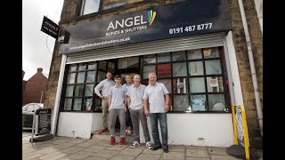 Angel Blinds and Shutters video Gateshead blinds shops Angel Blinds and Shutters video