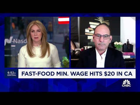 McDonald’s CA franchisee on new minimum wage: The sheer scale of the impact is just breathtaking