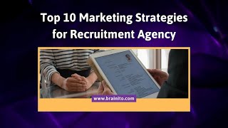 Marketing Strategies for Recruitment Agency