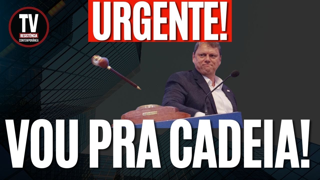 BOMBA! GLOBO CELEBRA VITÓRIA DE TARCÍSIO! E A PRISÃO? (28/10/2024)