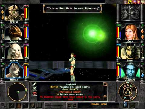 Wizardry 8 (PC) playthrough Conclusion - The Cosmic Forge scene