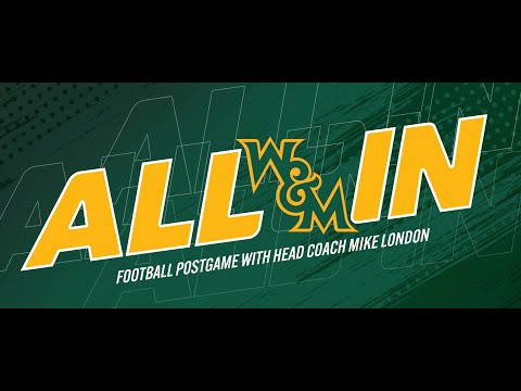 2022 W&M Football - Gardner-Webb playoff postgame press conference with Head Coach Mike London