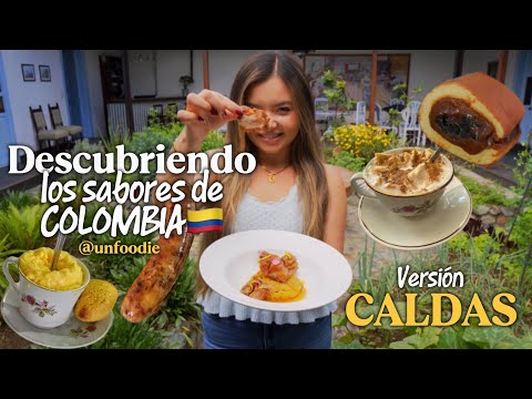 Descubriendo los sabores de Caldas 🇨🇴 viajando por el departamento |hay Comida típica en la región?