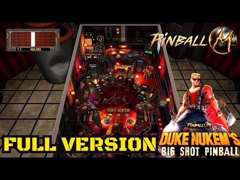 Pinball M - Duke Nukem's Big Shot Pinball | Full Version | Gameplay & Commentary (PC)