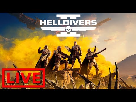 🔴WE'RE DIVING INTO HELL ONCE MORE, FOR FREEDOM! (Helldivers II)