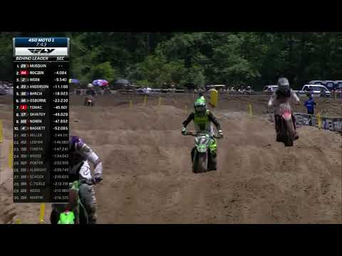 2019 Florida National - 450 Moto 1 Freddy Noren charging