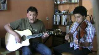 City of Chicago - Christy Moore Luka Bloom [cover violin and acoustic guitar by the Burry Boys]