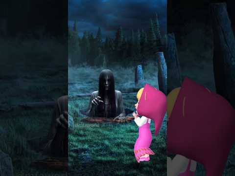 Sadako's haunting emergence : the curce of the old well #shorts #animation