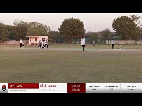 Live Cricket Match | SPY SUPERKINGS vs SPY TITANS | 26-Nov-22 03:59 PM 14 overs | SPCL 4 (Sindhi pun