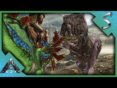 FIGHTING CORRUPTED DINOS IN THE WASTELANDS! - Ark: Extinction [DLC Gameplay E8]