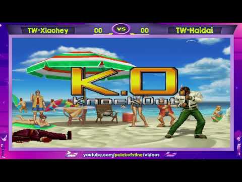 TW-Xiaohey Vs TW-Haidai FT05 KOF 2002 UM - Um adversário muito feroz está a solta