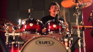 Video thumbnail for Mapex Meridian Maple Series drum kit demo by Mapex UK