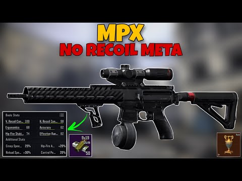 NEW META 0 RECOIL MPX IS INSANE AND BROKEN IN ARENA BREAKOUT