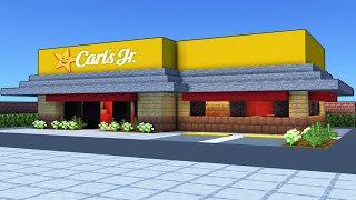 How To Build a Carl's Jr. In Minecraft