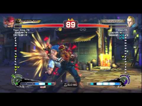 Tiger_King_78 [Evil Ryu] Vs titan-78_ [Abel] SSF4 AE 2012 Ranked Matches - PSN