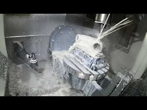 MPD Billet Intake Plenum final 5th Axis OP