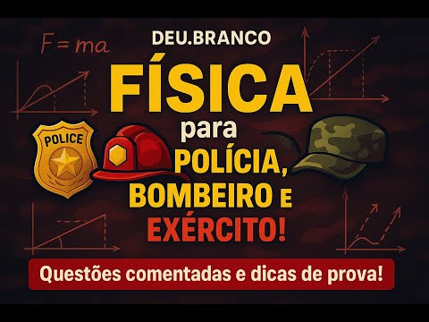QUESTÕES - FÍSICA - CINEMÁTICA - MILITARES – Órgão: CBM-MT Prova: UFMT - 2022 - CBM-MT