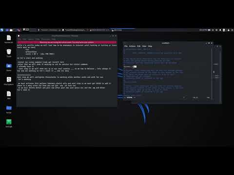 how to be anonymous in internet with kali linux +Tor + proxychains