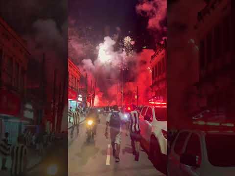 "Recepção da Torcida do Botafogo em jogo da Libertadores contra LA U" Barra: Loucos pelo Botafogo &bull; Club: Botafogo