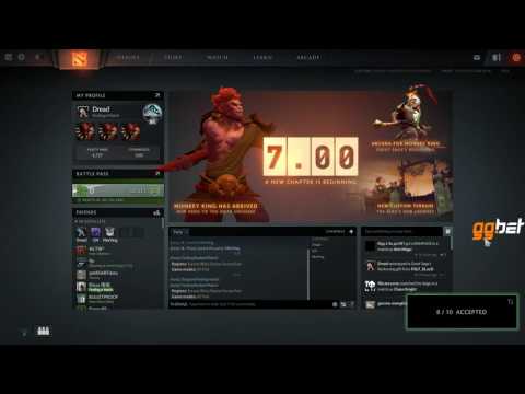 Dread's stream. Dota 2 Sven, Nature's Prophet / 26.12.2016 [1]
