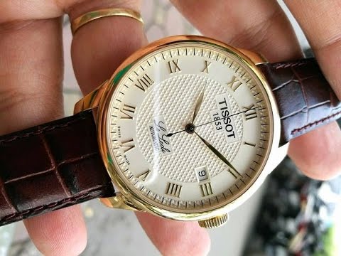 (Mở Hộp) Tissot LeLocle Gold tone T4144133