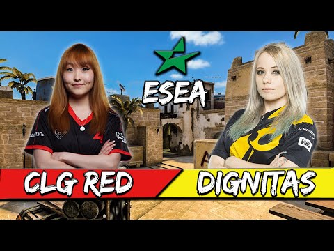 CLG Red vs Dignitas Fe - ESEA M Playoffs Season 32 - Map 2