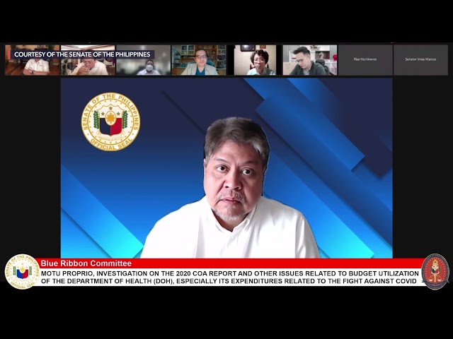 WATCH: Gordon gets emotional as senators express support amid pandemic probe