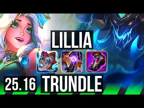LILLIA vs TRUNDLE (JGL) | KR Master | 25.16