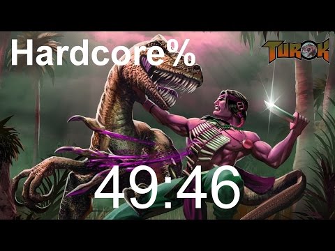 Turok - Dinosaur Hunter (PC Remaster) in 49:46 (Hardcore%)